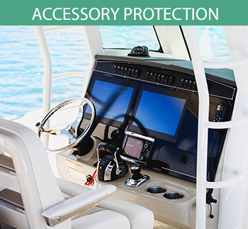 boat interior accessory protection