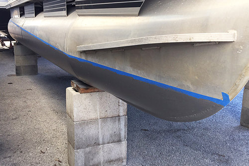 Pontoon boat bottom paint